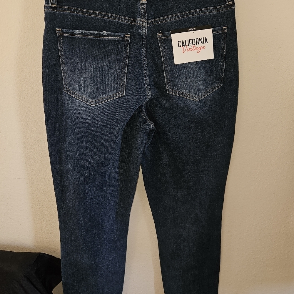 California Vintage Skinny Jeans Size 11/30 - Picture 4 of 8
